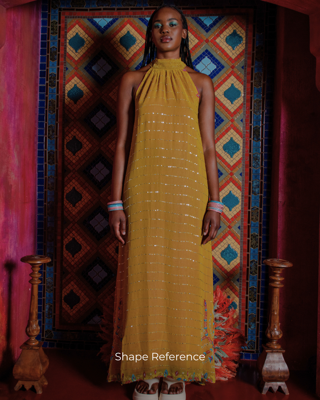 Miya - Halter Reversible Dress